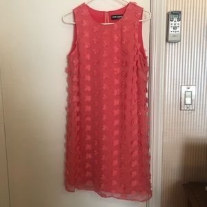 NWOT! Karl Lagerfeld Pink Floral Shift Dress